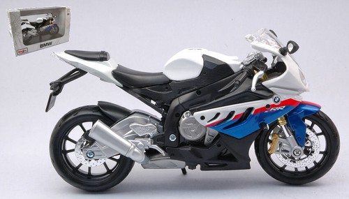 Modellino moto bmw 1000 rr - s,